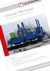Hydraulic Pile Pusher