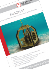 ROSON-ST compact & easy to handle seabed system