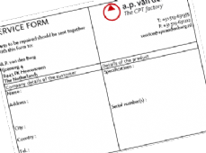 Service form