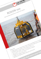 Seabed CPT system: ROSON 100 < 1,500 m