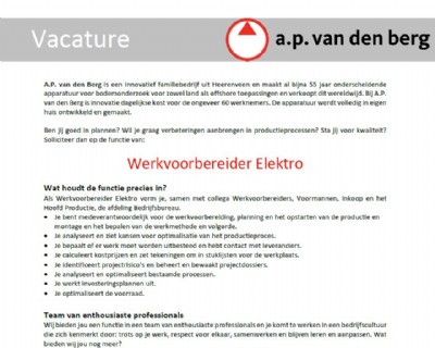 werkvoorbereider