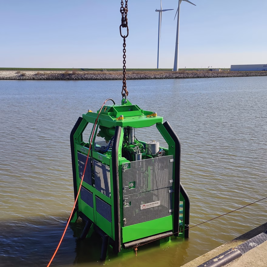 ROSON-3D-ST seabed CPT system with 200 kN pushing force.
