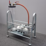 Accurate pore water measurement requires a vacuum device.