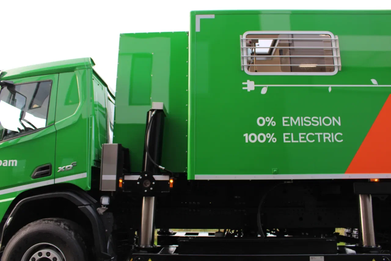 Elektrische power pack Track-Truck